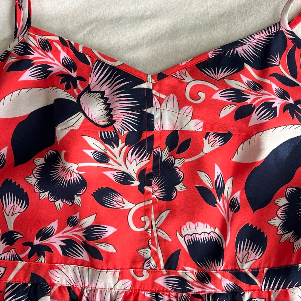 J.Crew•Tropical Floral Print Sundress•sz4 - Picture 8 of 13